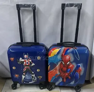 Kids Hard-Shell Suitcase with Wheels and Pull Handle