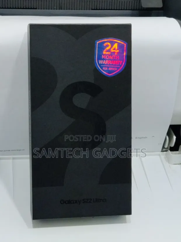 New Samsung Galaxy S22 Ultra 5G 512GB Black - 1