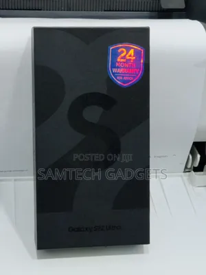New Samsung Galaxy S22 Ultra 5G 512GB Black