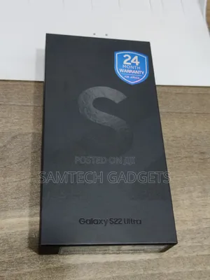 Samsung Galaxy S22 Ultra 5G 512GB Mpya Nyeusi
