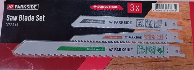 Brand New Parkside Reciprocating Saw Blade Set - 1