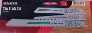 Brand New Parkside Reciprocating Saw Blade Set