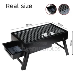 Grill ya Mkaa ya Kubebeka ya Kukunja