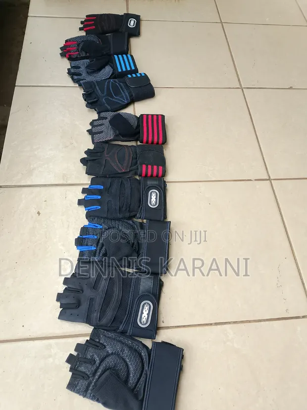 Brand New Weight Lifting Gloves with Wrist Wrap - 1