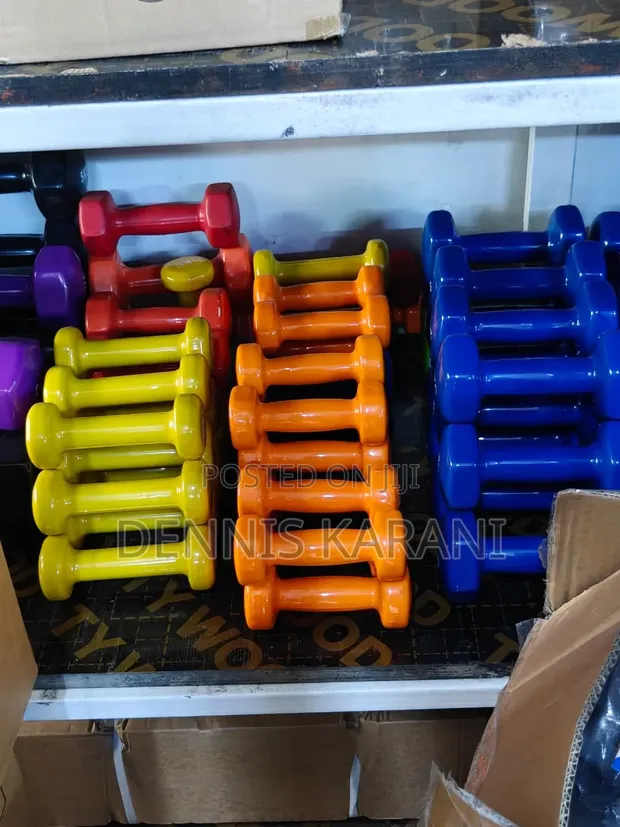 Seti ya Dumbbells za Vinyl - 1