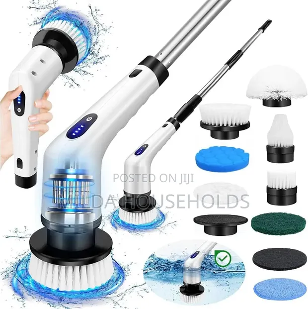 Rechargeable 9-in-1 Electric Cleaning Brush - 1