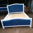 Brand New 5x6 Custom-Made Bed Frame - 1