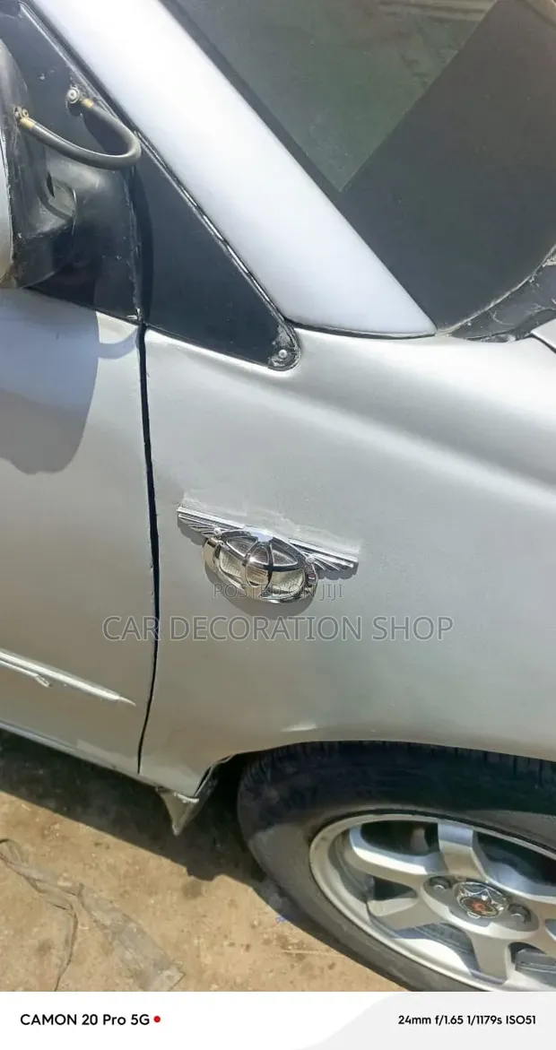 Toyota Flying Wing Side Lamp Chrome Protector Cover - 1