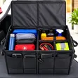 Heavy Duty Foldable Car Boot Organizer (3 Partitions) - 1