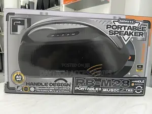 Remax RB-M28 Portable 40W Wireless Bluetooth Speaker - Black