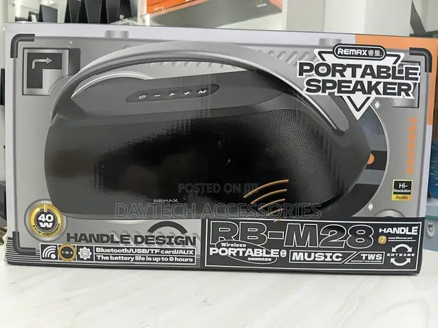 Remax RB-M28 Portable Bluetooth Speaker (40W) - 1
