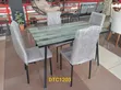 Glass Dining Table Set - 4 Seater - 1