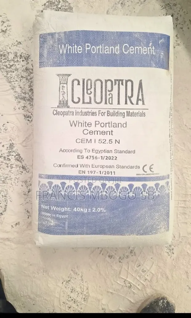 Cleopatra White Portland Cement 40kg - 1