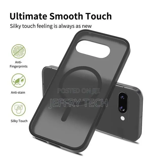 Google Pixel 9A Case with Transparent Back, MagSafe Compatible - 1
