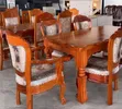 Beds & Dining Table Set - Mahogany Wood - 2