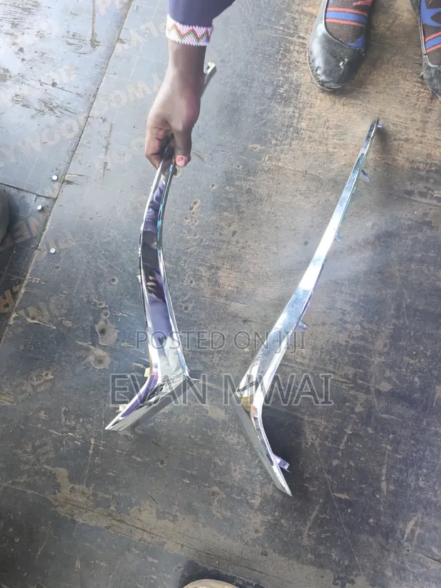 Mazda Demio 2018 Bumper Lips Chrome Pair (Right & Left) - 1