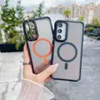 Samsung Galaxy S23 FE Case with Transparent MagSafe Back - 2