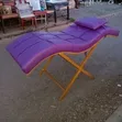 Eye Lashes Bed / Massage Bed - Purple & Gold - 1