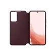 Samsung Original Galaxy S22+ Plus Clear View Case - Burgundy - 1
