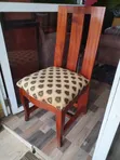 Kiti cha Mlo cha Mbao cha Mahogany Imara - 3