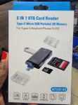 6-in-1 OTG Card Reader (Type-C/Micro USB) - 1