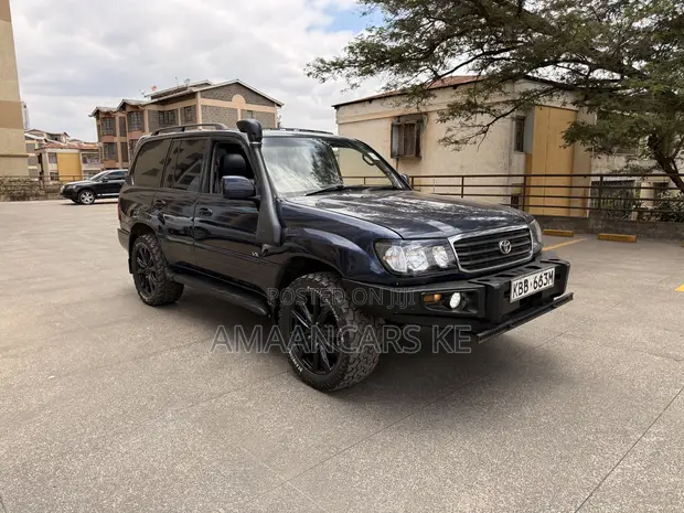 Toyota Land Cruiser HDJ 100 2003 Bluu - 1