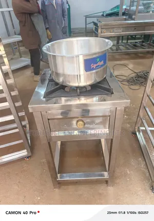 Stainless Steel Commercial Gas Burner Cooker 60cm