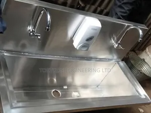 1200mm Stainless Steel Scrub Sink