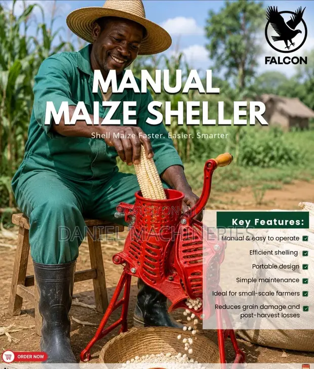 Manual Easy Maize Sheller - 100kg/Hr - 1
