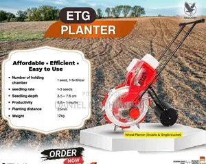 Efficient 2-Chamber Seed Planter and Manure Applicator