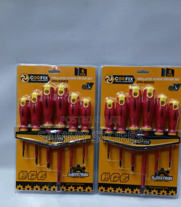Coofix 6-Piece Electrical Repair Screwdriver Kit - 1