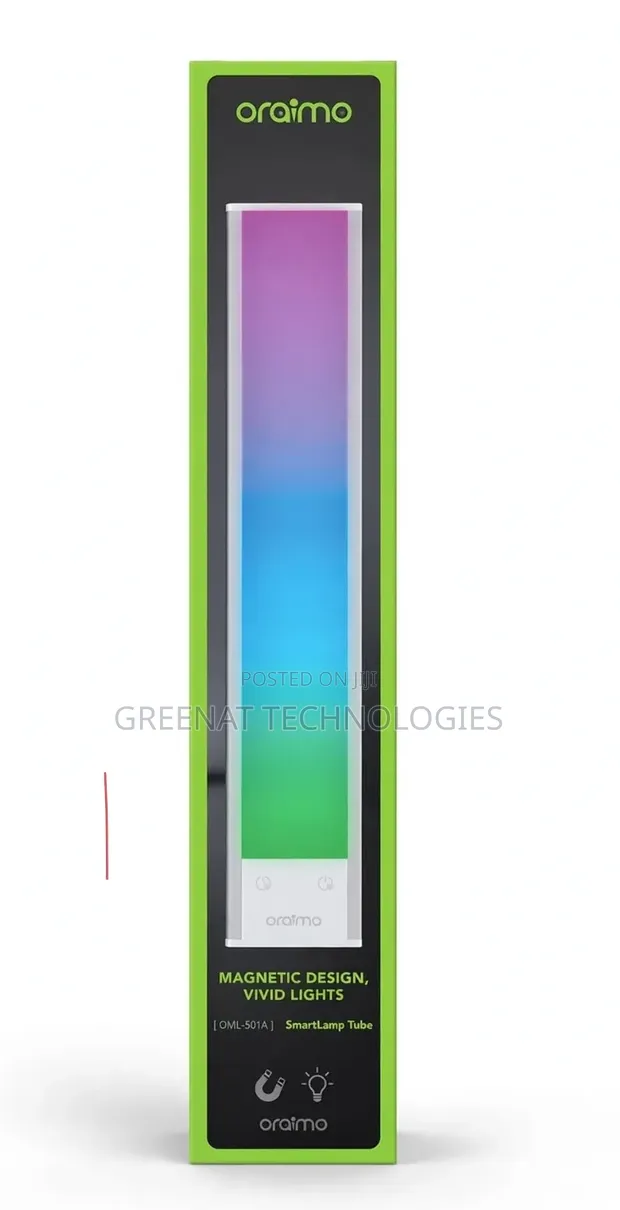 Oraimo Smart Lamp Tube OML-501A Magnetic RGB Lights - 1
