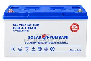 Solar Nyumbani Gel VRLA Battery 100Ah 12V