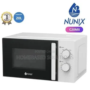 Brand New Nunix 20L Manual Microwave
