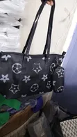 Azuh Collections Mkoba wa Mikono wa Faux Leather wa Kati wa Rangi Nyingi - 2