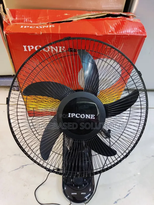 Ipcone Wall Fan - Black - 1