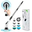 Brashi ya Kusafisha Umeme ya Rechargeable 9-in-1 - 1