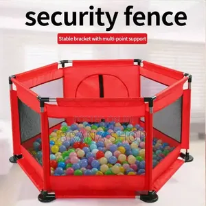 Smart Hexagonal Kids Play Yard - Baby Activity Playpen