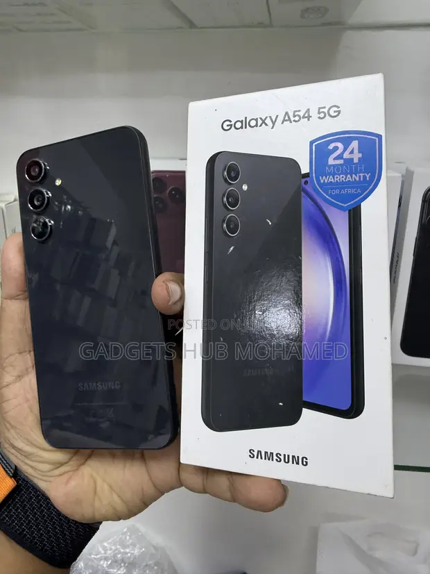 Samsung Galaxy A54 5G 128GB Nyeusi - 1