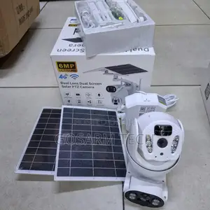 6MP Ultra HD 4G LTE Solar PTZ Camera with Dual View
