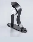 Powder-Coated Curtain Rod Brackets (Double & Single) - 2