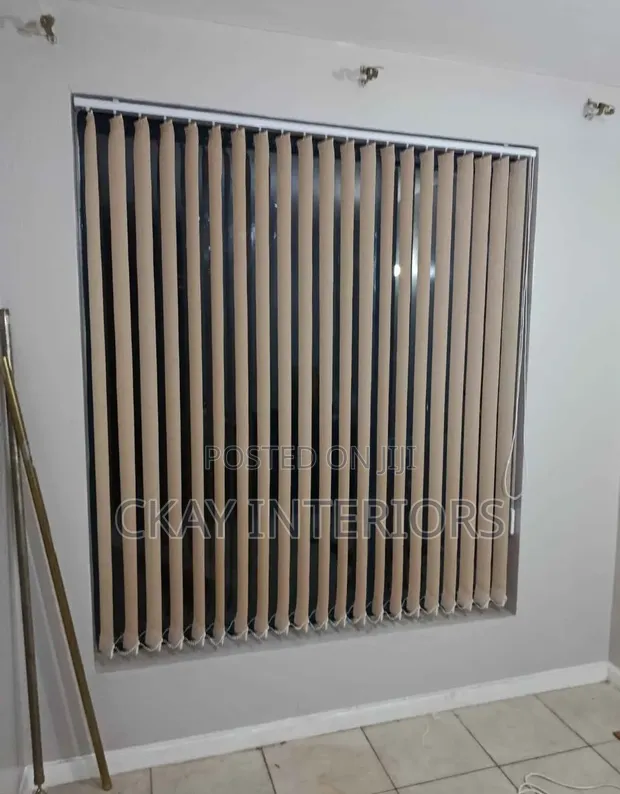 Stylish Vertical Window Blinds for Offices - 1