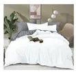 Set ya Duvet Cover ya Pamba Nyeusi - 1