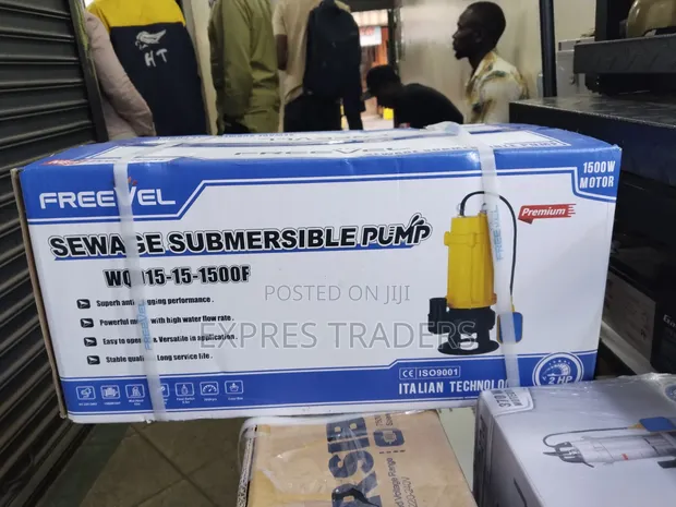Freevel 1500W Sewage Pump - 1