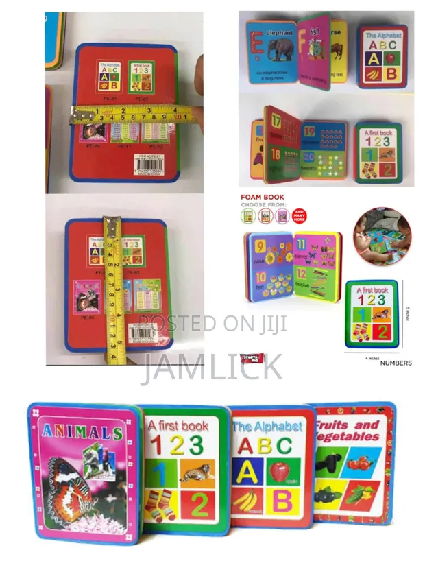 Vitabu vya Flap/Pocket kwa Watoto - 1