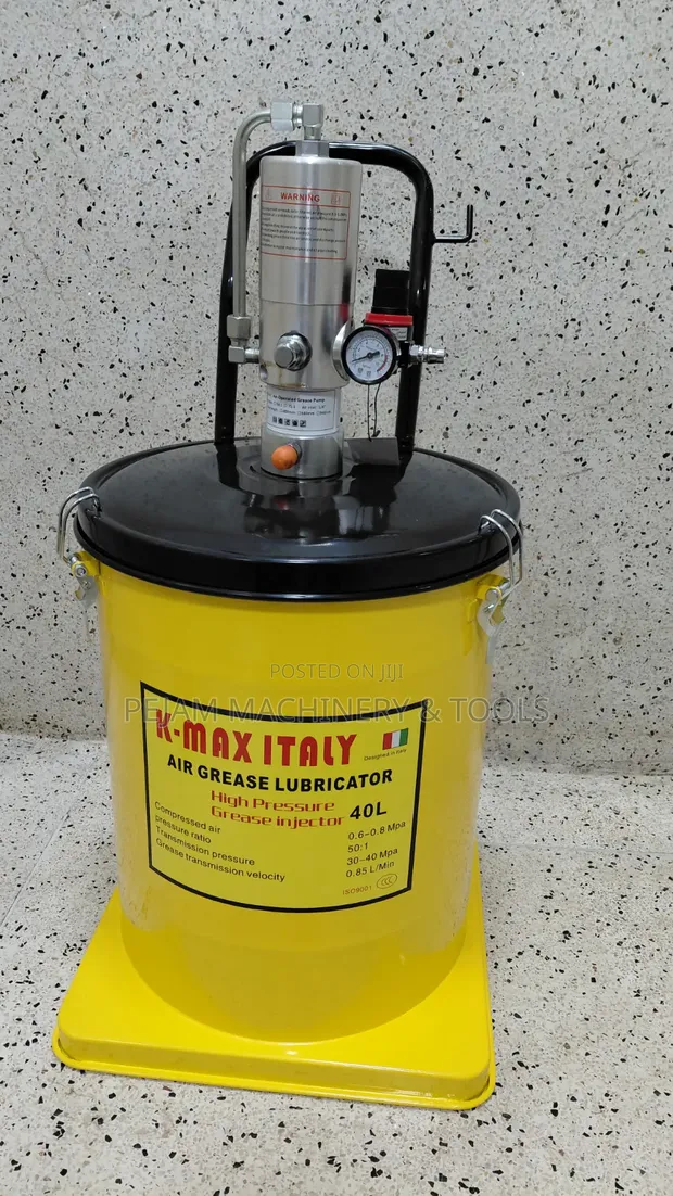 K-Max Italy 40L Pneumatic Air Grease Lubricator - 1