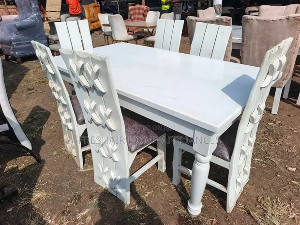 6 Seater Dining Table - Ruai - 1