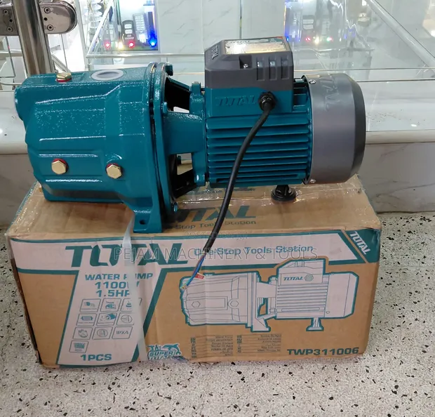 Total 1100W (1.5 HP) 70m Self-Priming Jet Water Pump - 1