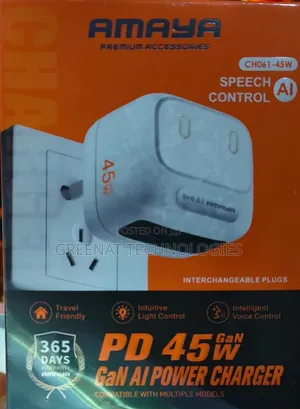 Amaya 45W PD GAN AI Power Charger CH061