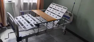 ABS Two Crank Hospital Bed with Mattress